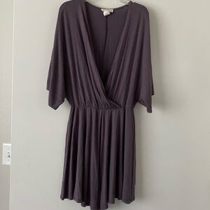 Soft Jersey Surplice Romper Dress Shorts Urban Outfitters Zara S/4/6